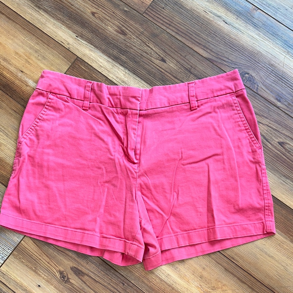 British Khaki Coral Pink Women's Shorts